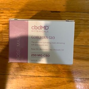 CBDmd Gorgeous glo rose mask